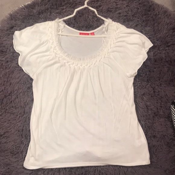 fancy white t shirt